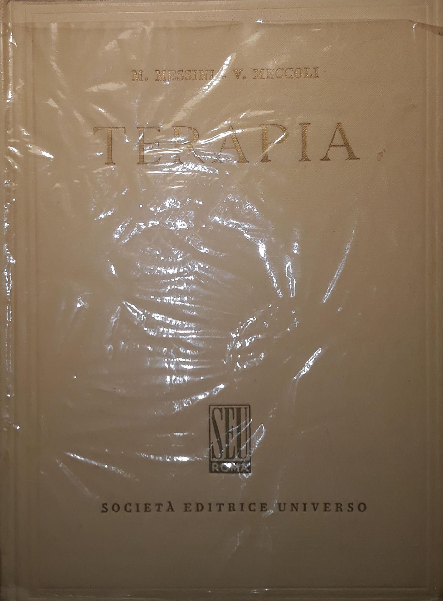 Compendio di terapia della malattie interne - copertina