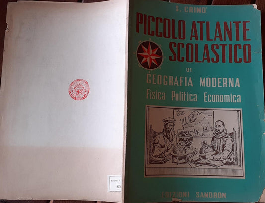 Piccolo atlante scolastico di geografia moderna - copertina