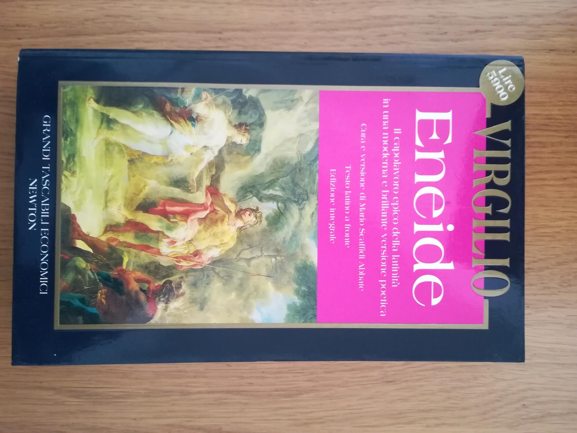 Eneide. Testo latino a fronte - copertina