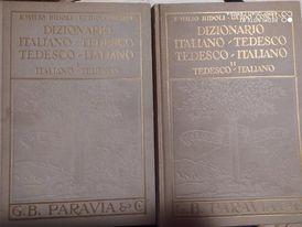 Dizionario italiano/tedesco-tedesco/italiano (2volumi) - copertina