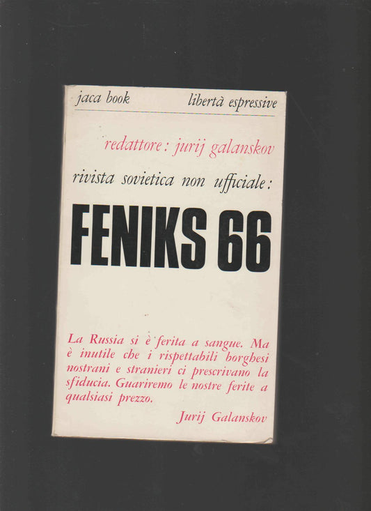 Feniks 66. Rivista sovietica non ufficiale - copertina