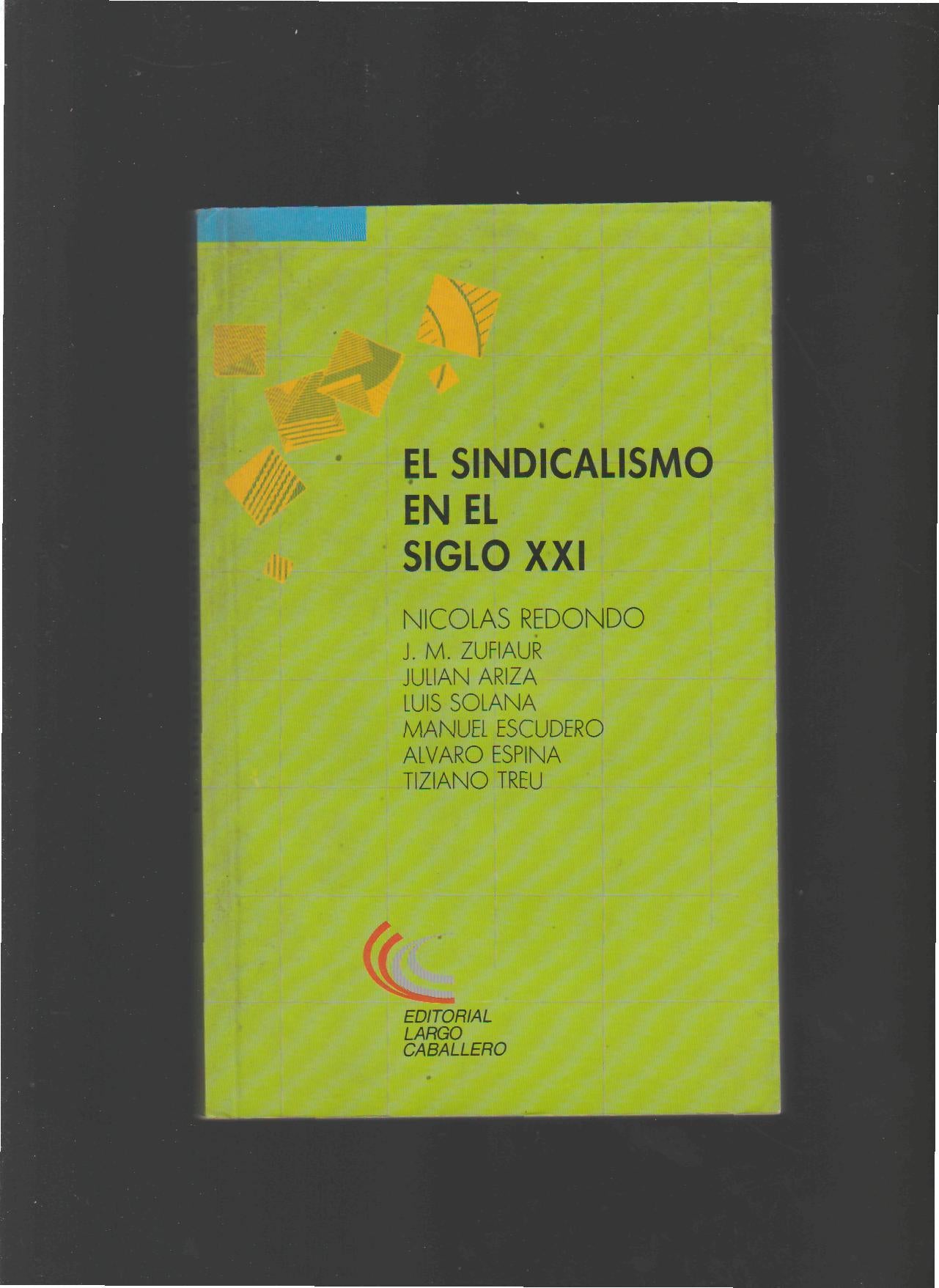 El Sindicalismo en el siglo XXI: expectativas y propuestas - copertina