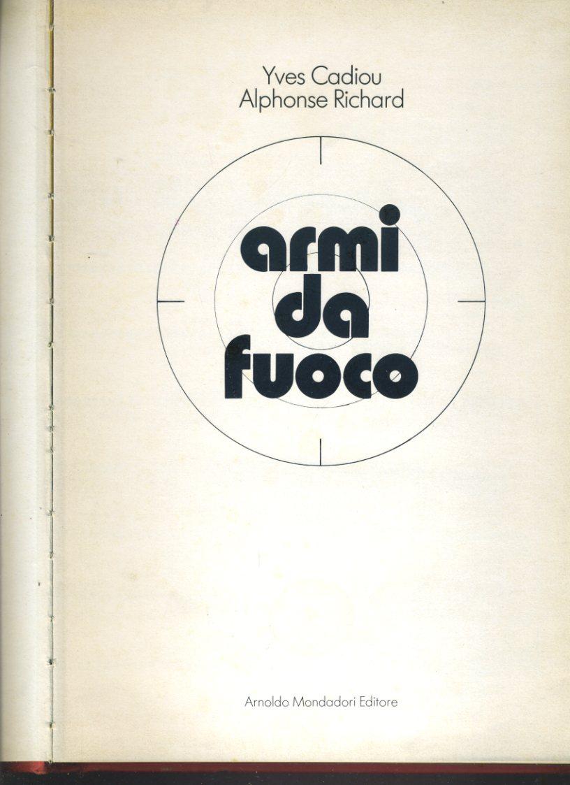 Armi da fuoco - copertina