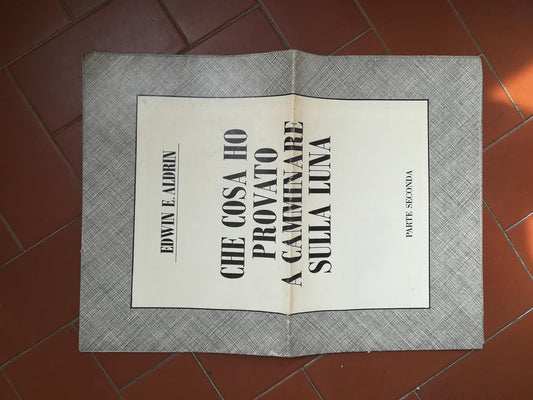 Che cosa ho provato a camminare sulla luna (parte seconda) - copertina