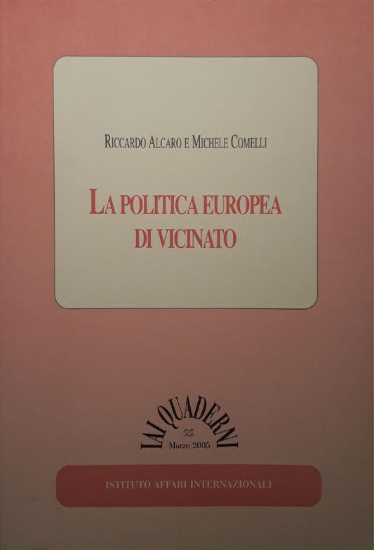 La politica europea di vicinato - copertina