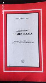 Appunti sulla democrazia - copertina