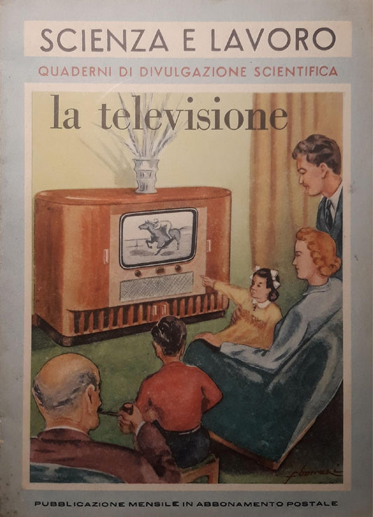 Scienza e lavoro: la televisione  (Quaderni di divulgazione scientifica) - copertina