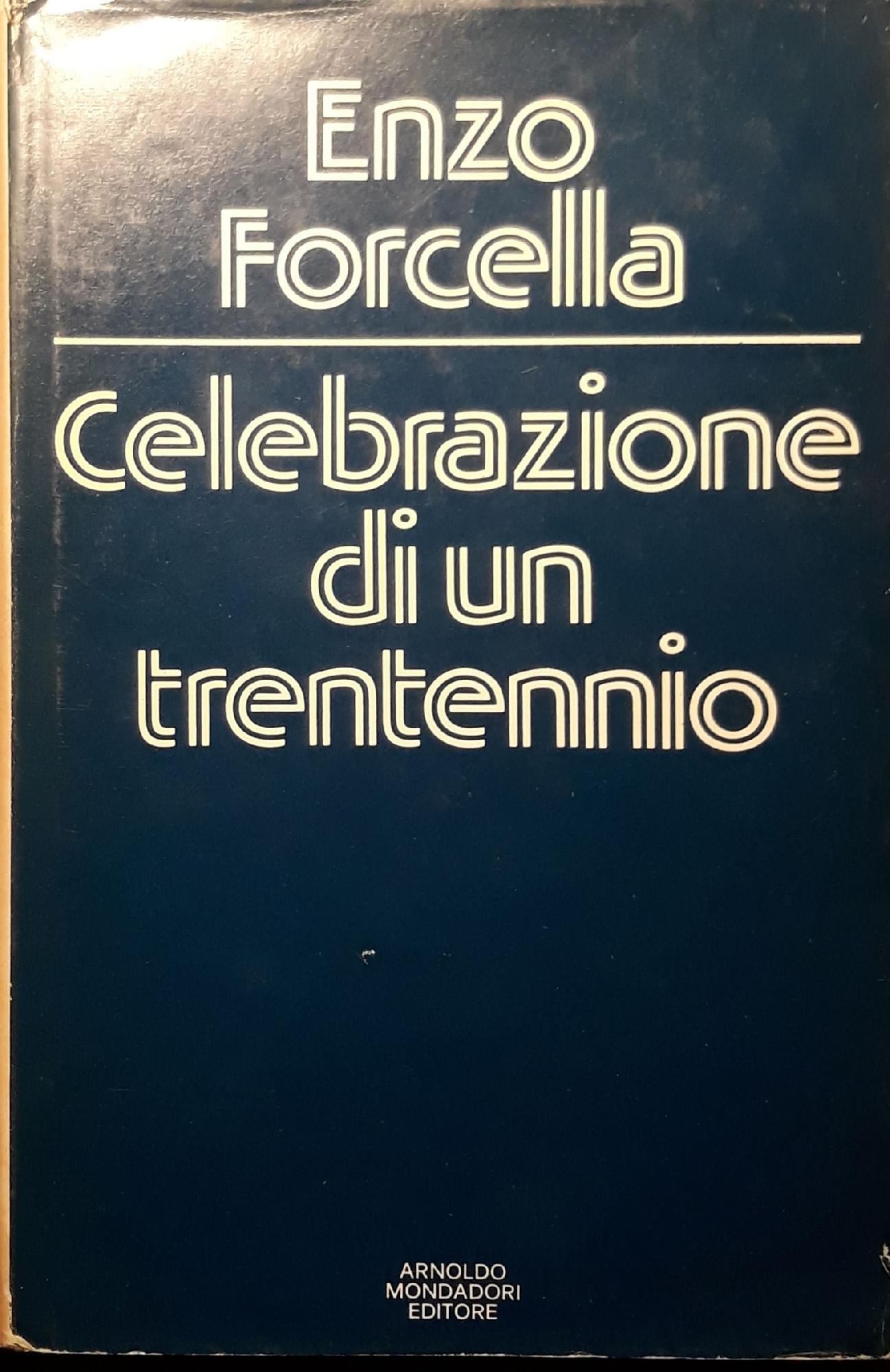 Celebrazione di un trentennio - copertina