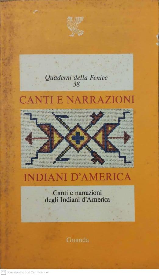 Canti e narrazioni degli Indiani d'America - copertina
