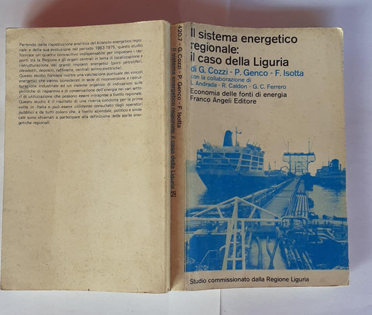 Il sistema energetico regionale il caso della Liguria. Economia delle fonti di energia - copertina