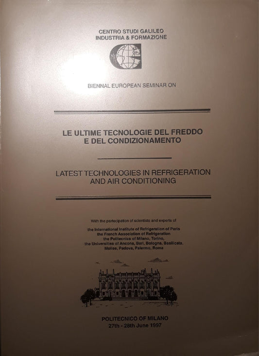 Le ultime tecnologie del freddo e del condizionamento - copertina