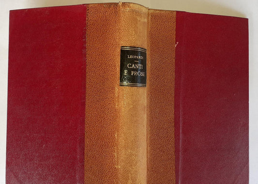 Canti e prose scelte con note di Siro Attilio Nulli un ritratto e un autografo - copertina