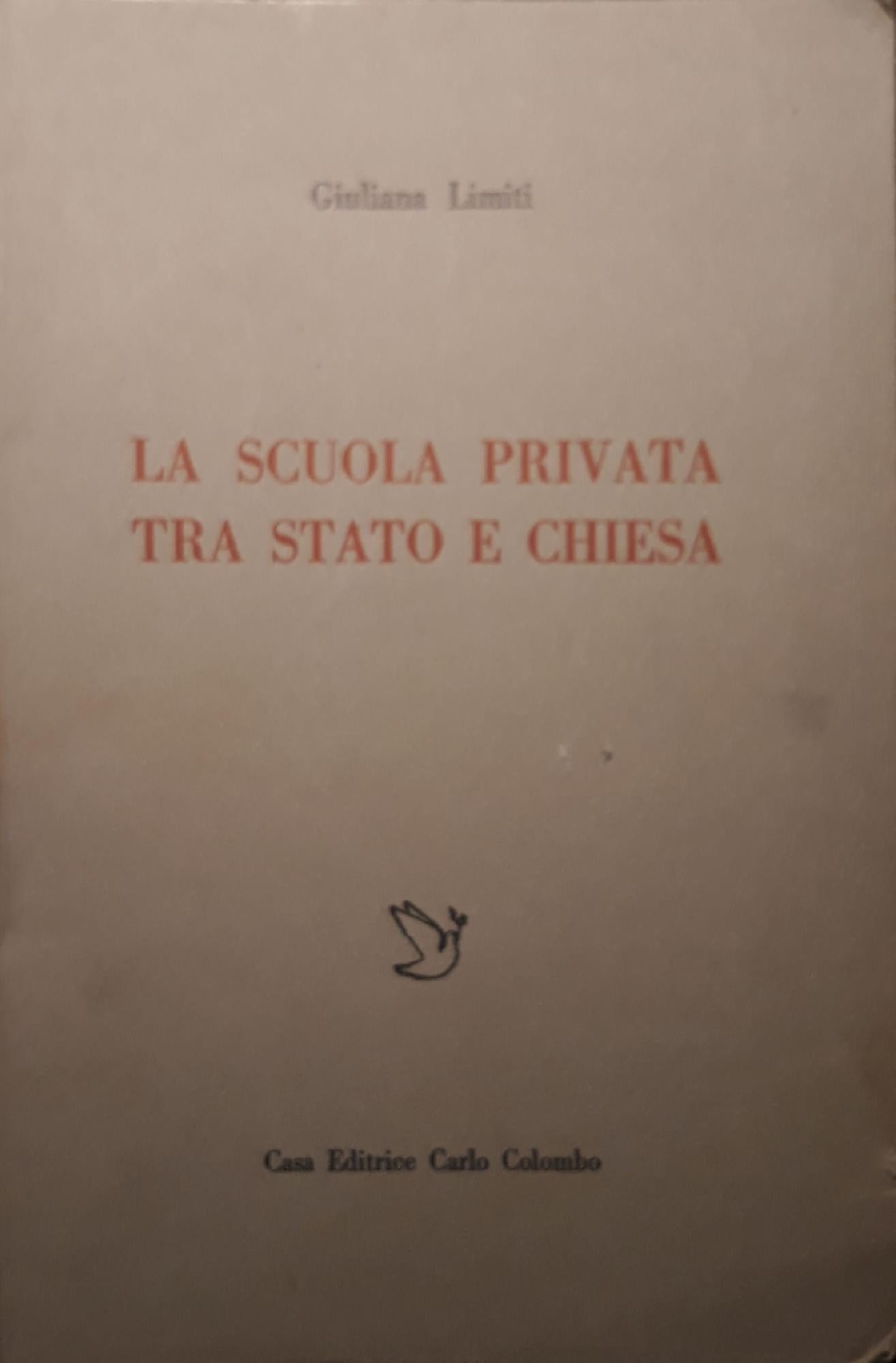 La scuola privata tra stato e chiesa - copertina
