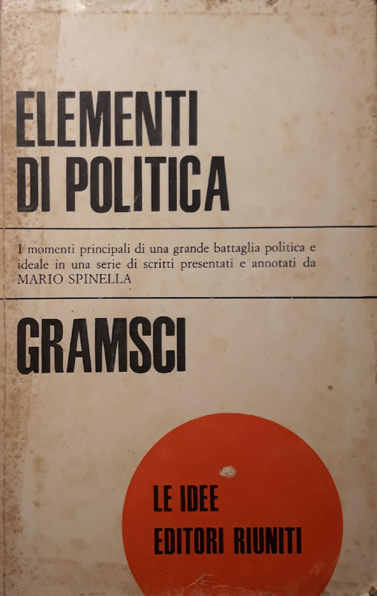 Elementi di politica - copertina