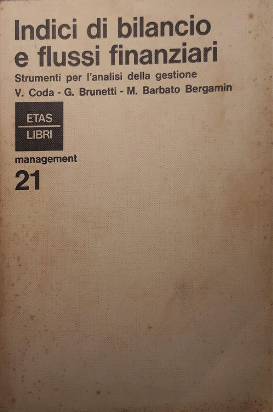 Strumenti per l'analisi della gestione - copertina
