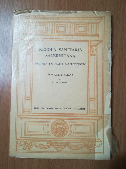 Regla sanitaria salernitana - copertina