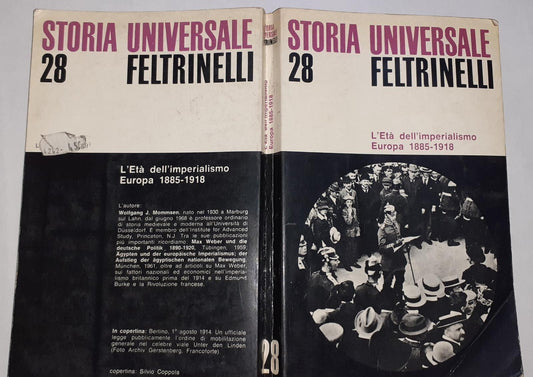 Storia universale 28. L' Eta' dell'imperialismo Europa 1885-1918 - copertina