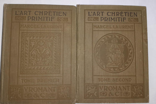 L'art chrétien primitif - Tomes 1 et 2 - copertina
