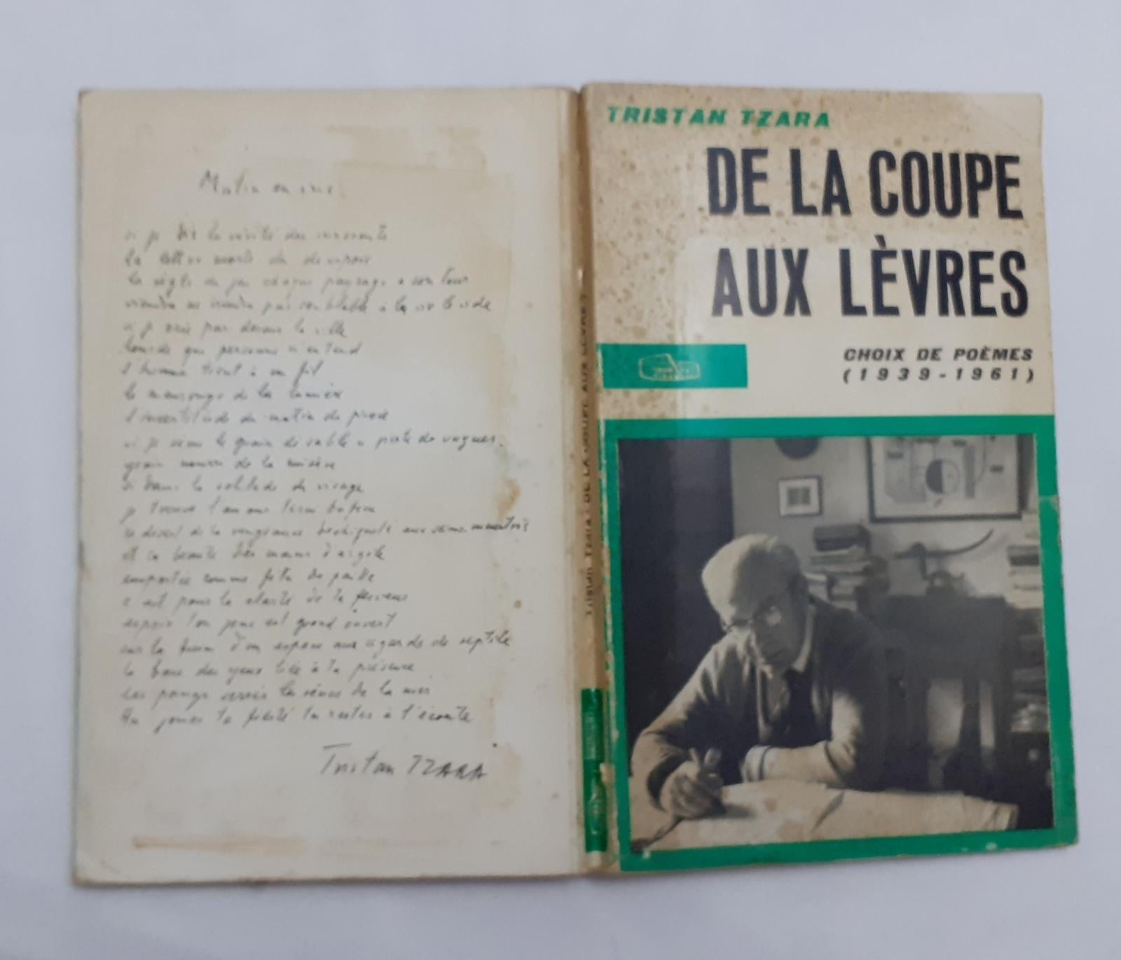 De la coupe aux levres. Choix de poemes (1939-1961) - copertina