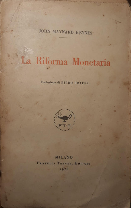 La riforma monetaria - copertina
