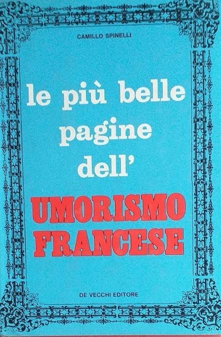 Le più belle pagine dell'umorismo francese - copertina