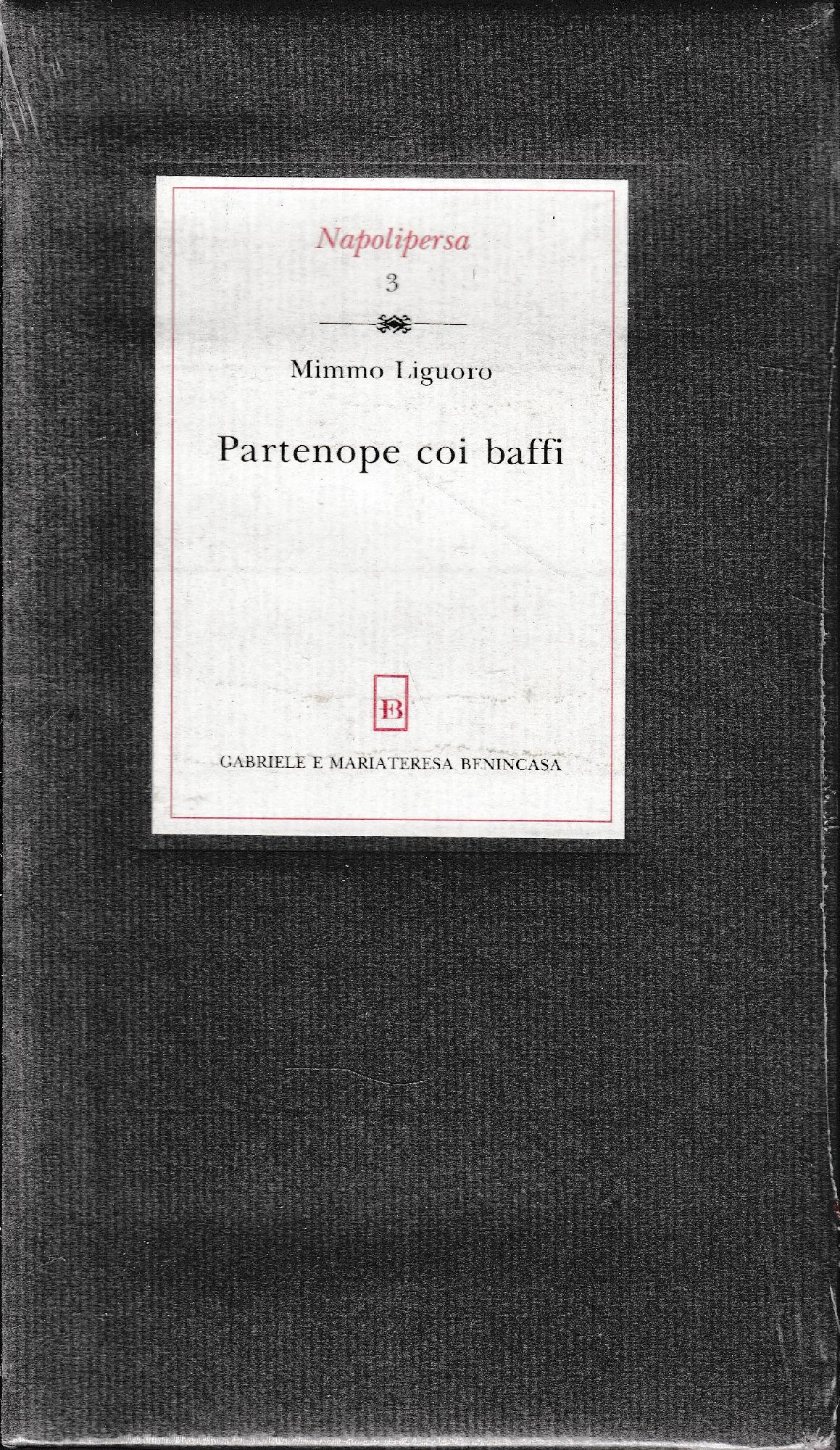 Partenope coi baffi - copertina