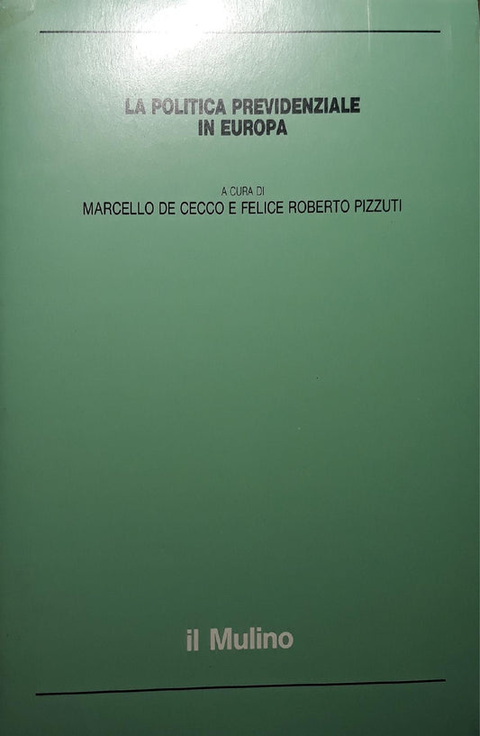 La politica previdenziale in Europa - copertina