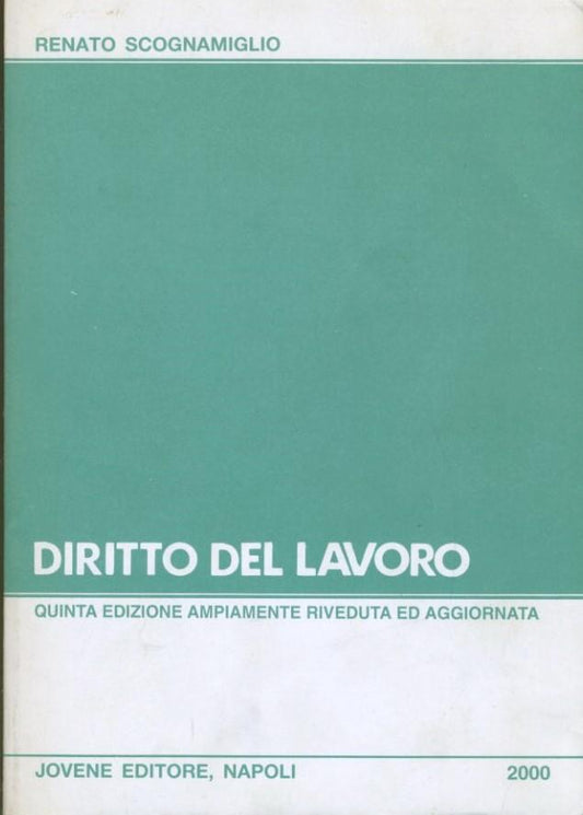 Diritto del lavoro - copertina