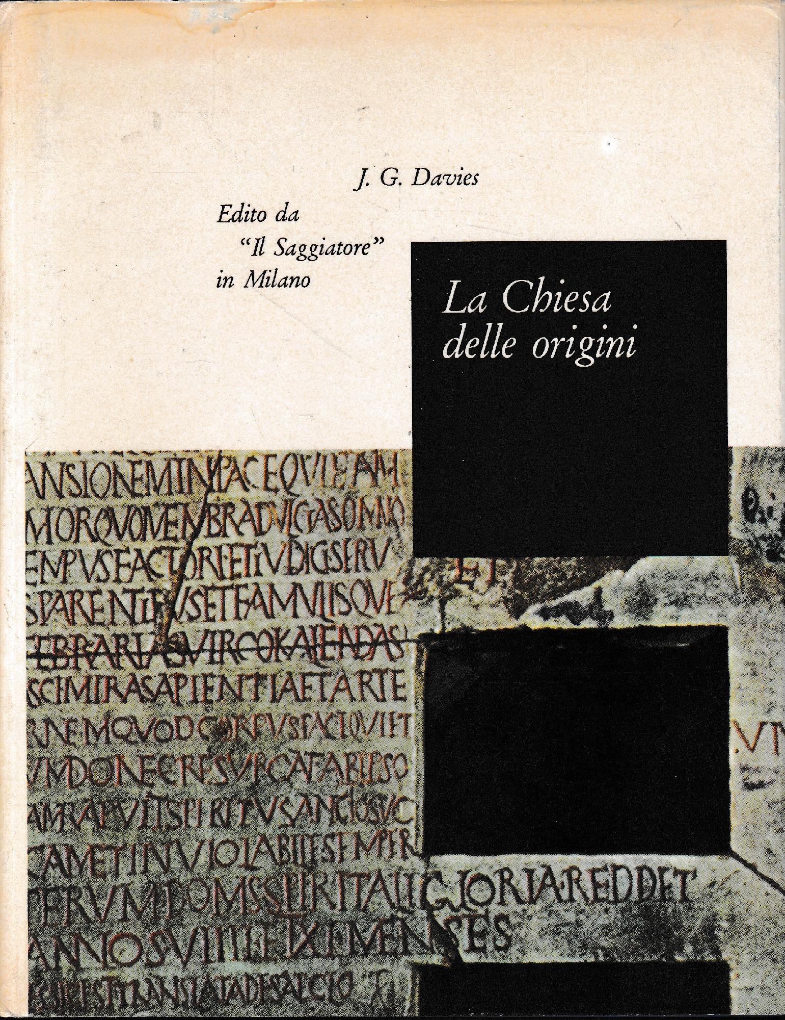 La Chiesa delle origini - copertina