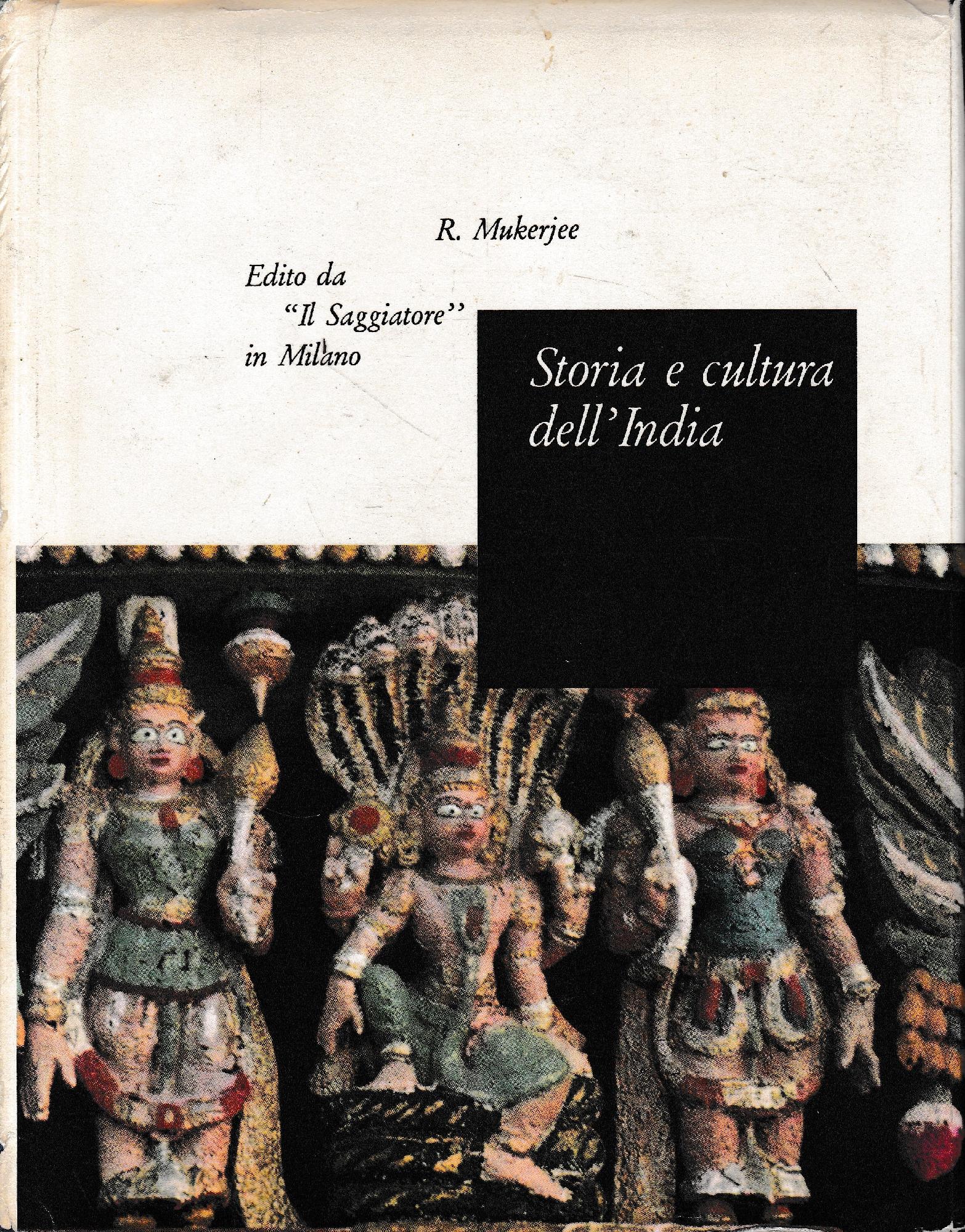 Storia e cultura dell'India - copertina