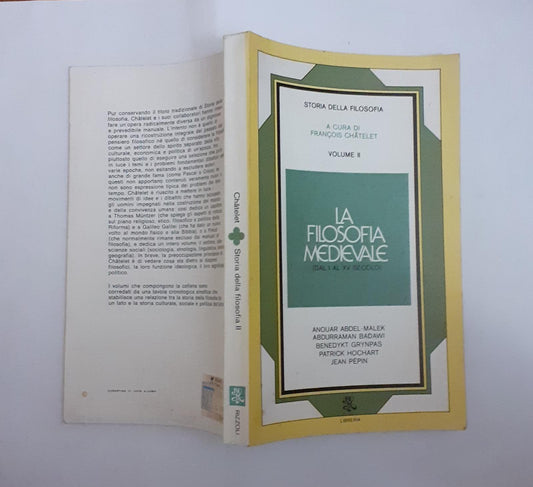 La filosofia medievale (Dal I al XV secolo) Volume II - copertina