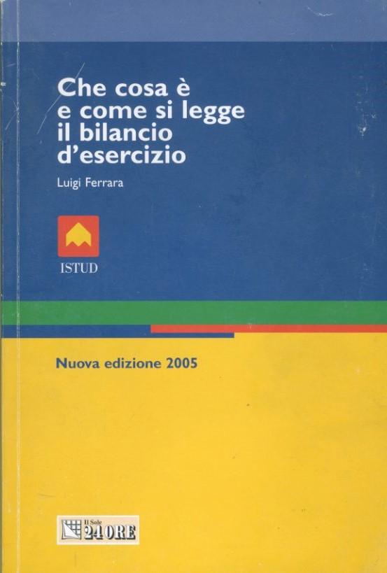 Che cosa è e come si legge il bilancio d'esercizio - copertina