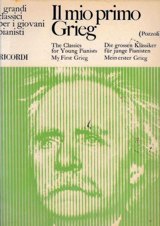 Il mio primo Grieg. Spartito per pianoforte - copertina
