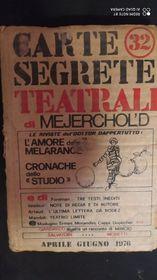 Carte segrete teatrali - copertina