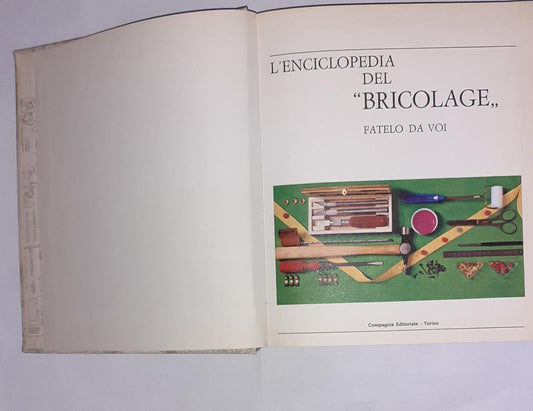 L'enciclopedia del "Bricolage" fatelo da voi - copertina