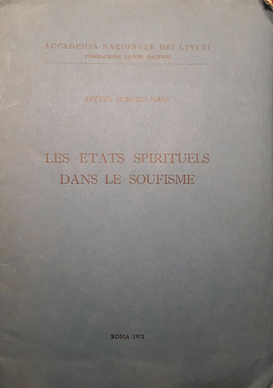 Les etats spirituels dans le soufisme - copertina