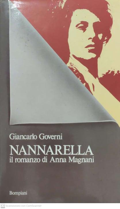 NANNARELLA, il romanzo di Anna Magnani - copertina