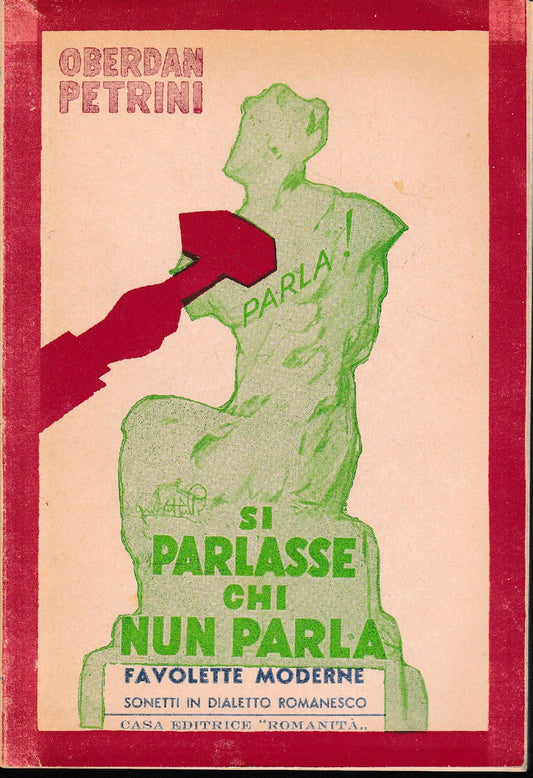 Si parlasse chi nun parla. Sonetti in dialetto romanesco - copertina