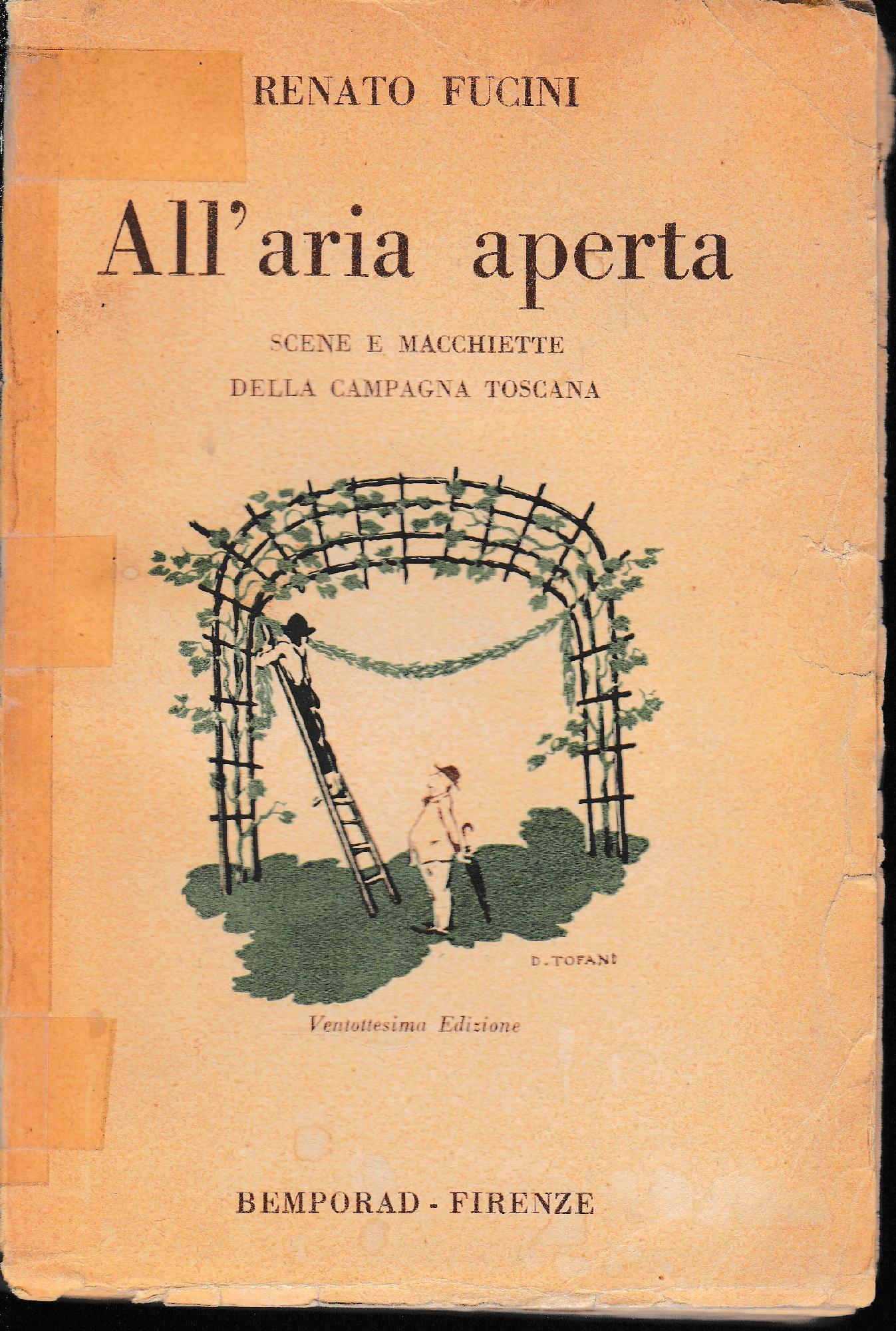All'aria aperta scene e macchiette della campagna toscana - copertina