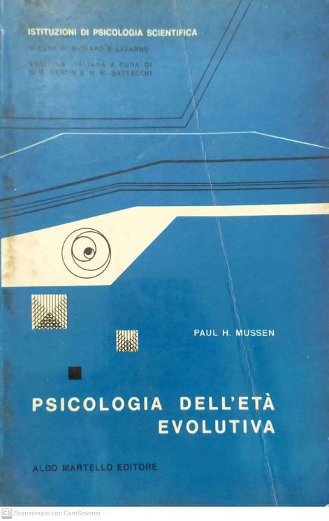 Psicologia dell'età evolutiva - copertina