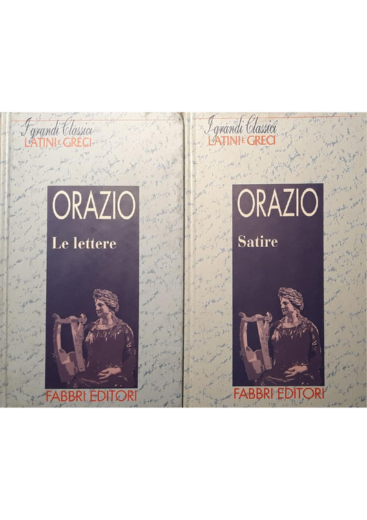 Satire (p.194); Le Lettere  (p.285) - copertina