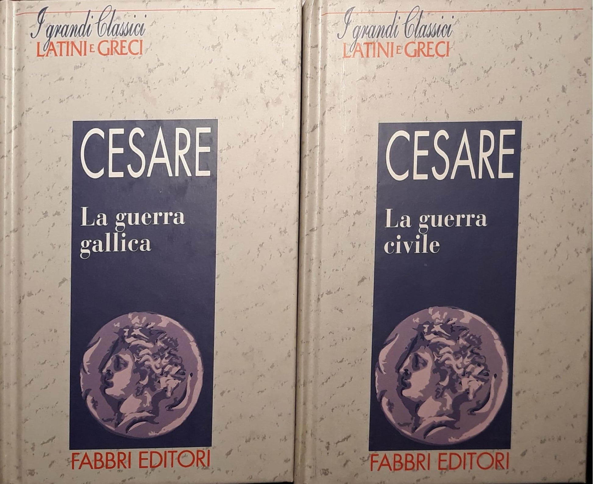 La guerra civile p.386; La guerra gallica p.388 - copertina