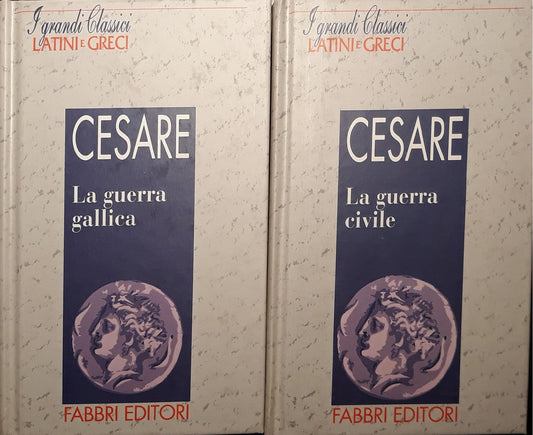 La guerra civile p.386; La guerra gallica p.388 - copertina