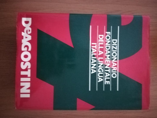 Dizionario fondamentale della lingua italiana - copertina
