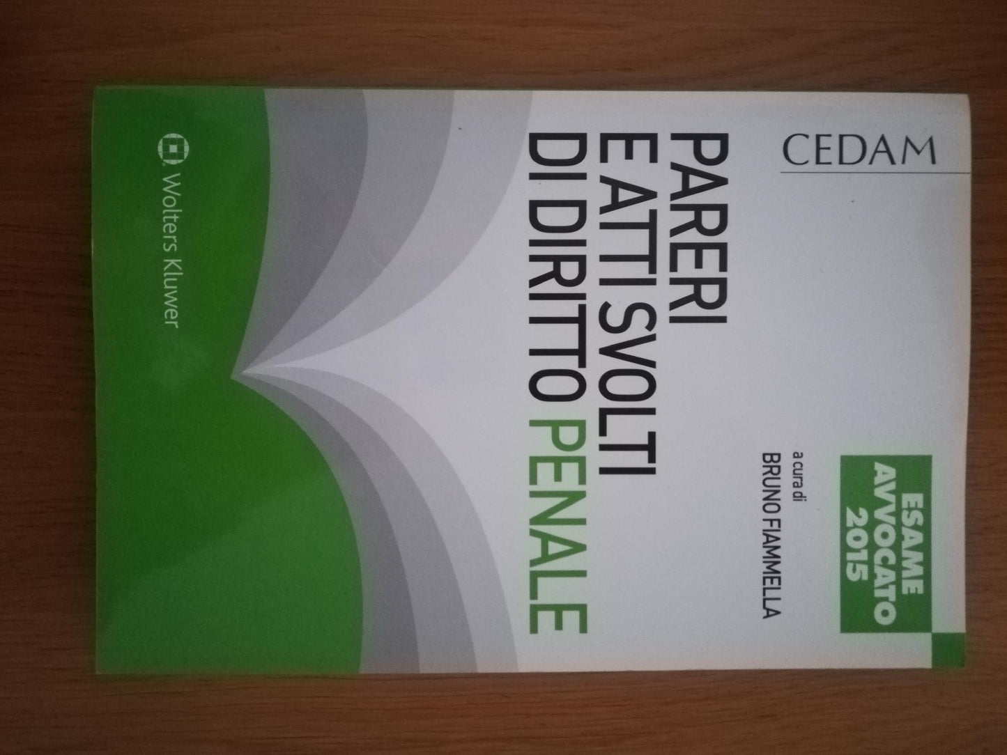 Pareri e atti svolti di diritto penale - copertina