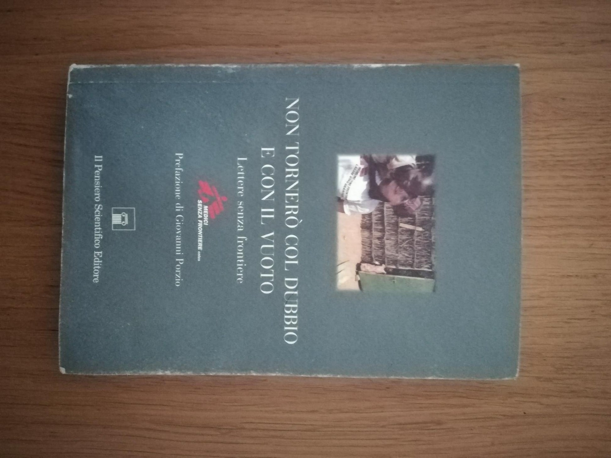 non tornerò col dubbio e con il vuoto - copertina