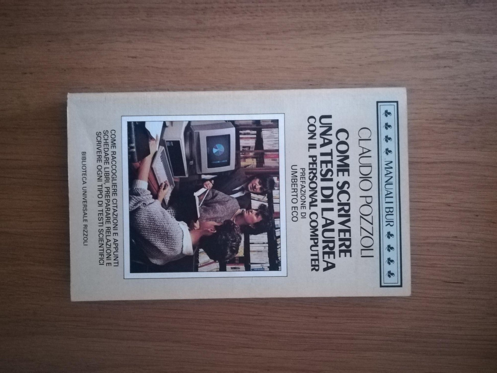 Come scrivere una tesi di laurea con il personal computer - copertina