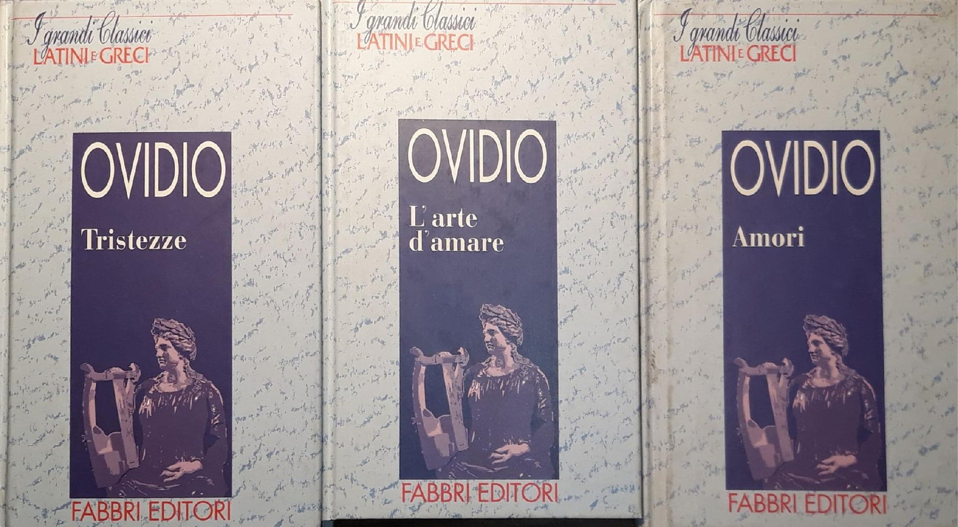 Tristezze p.405; L'arte d'amare p.278; Amori p.301 - copertina