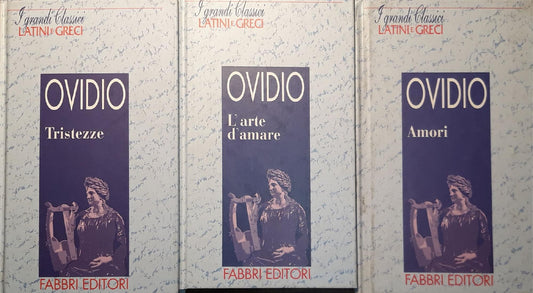 Tristezze p.405; L'arte d'amare p.278; Amori p.301 - copertina