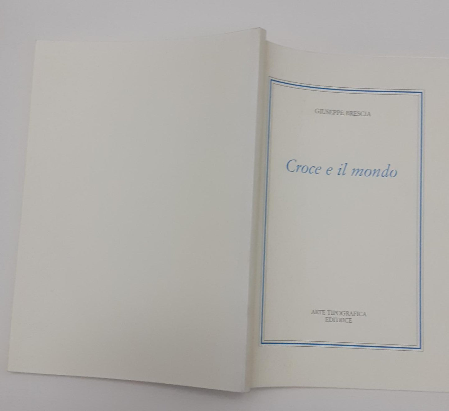 Croce e il mondo - copertina